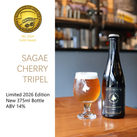 《IBC2024金賞受賞》SAGAE CHERRY TRIPEL 375ml ×6